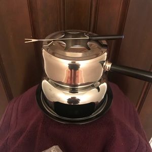 Roshco Stainless steel fondue set